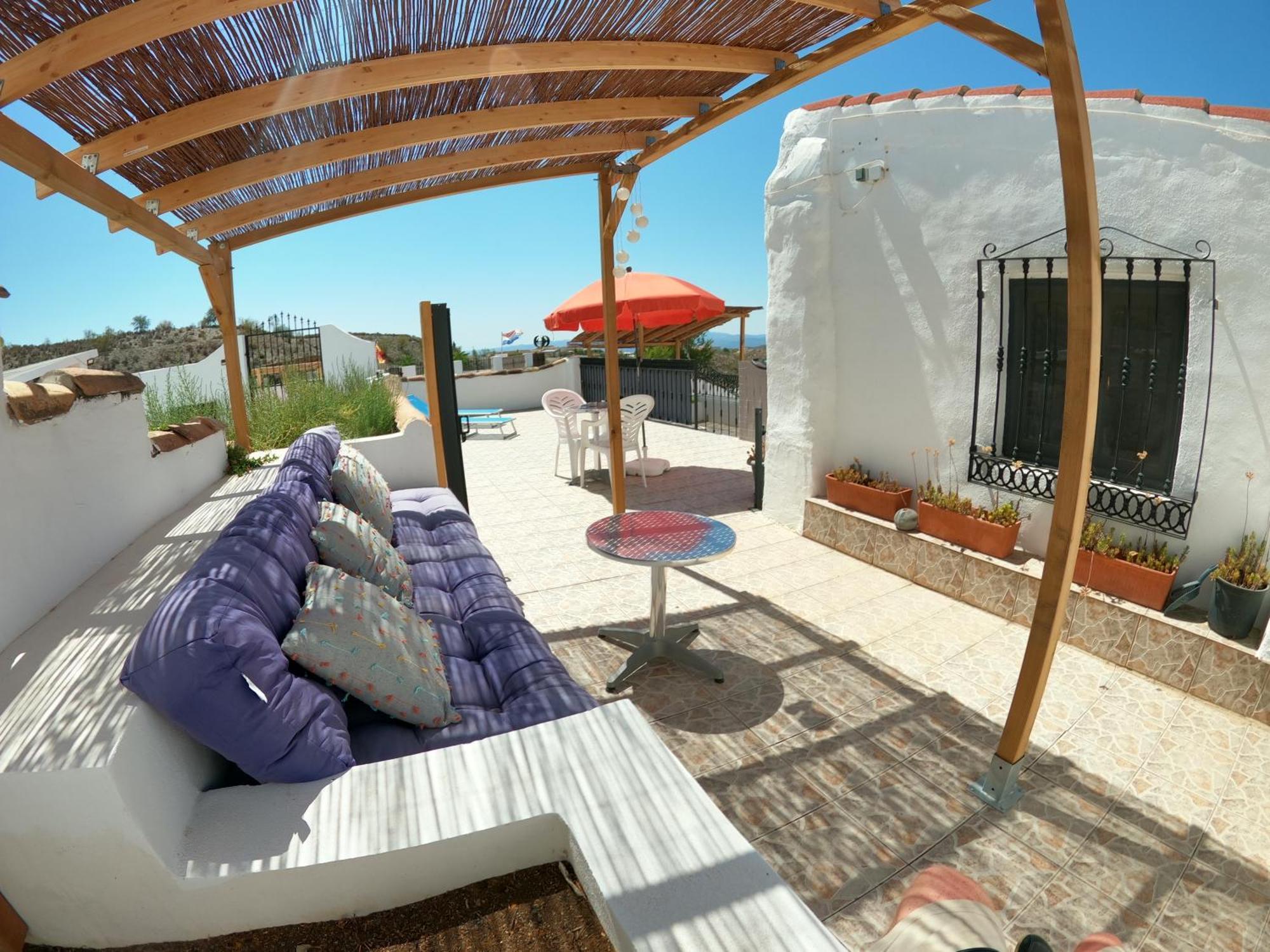 Cortijo Nudista Con Vistas Apartment Oria Exterior photo